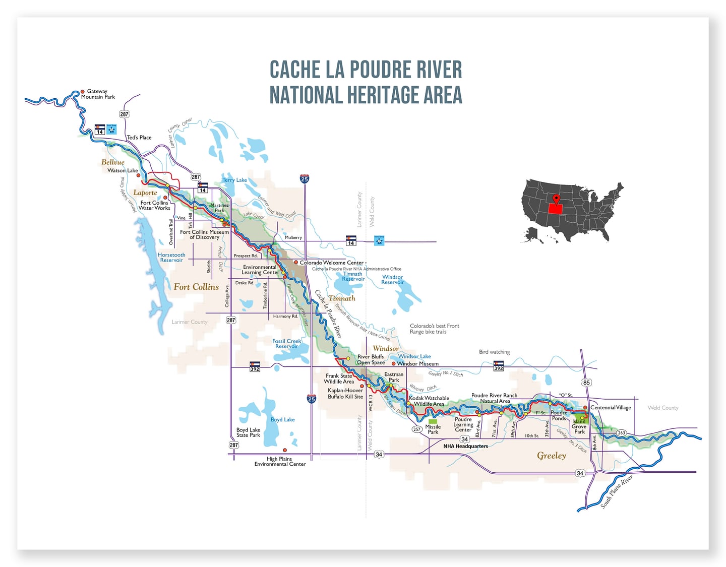 Cache la Poudre River National Heritage Area